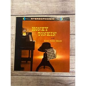 Eddie “piano” Miller Honky Tonkin vtg vinyl